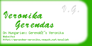 veronika gerendas business card